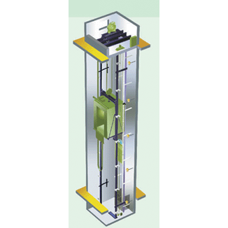 無(wú)機(jī)房乘客電梯